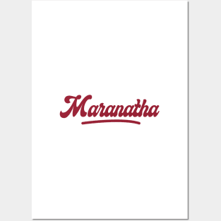 Maranatha Posters and Art